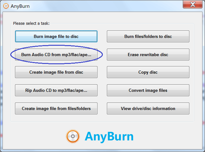 winamp burn cd